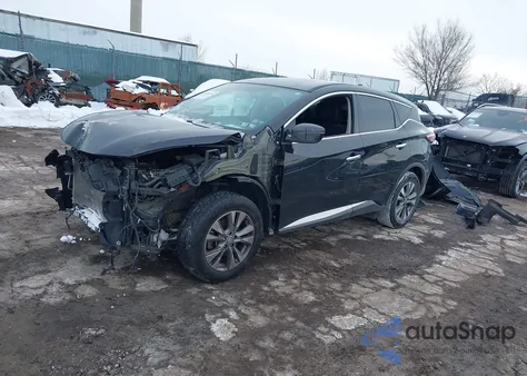 2018 Nissan Murano S from USA, damaged, VIN 5N1AZ2MH5JN191212